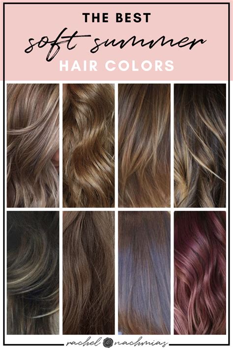 Soft summer hair color ideas